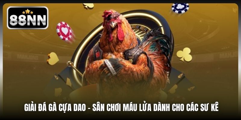 Giải Đá Gà Cựa Dao - Sân Chơi Máu Lửa Dành Cho Các Sư Kê